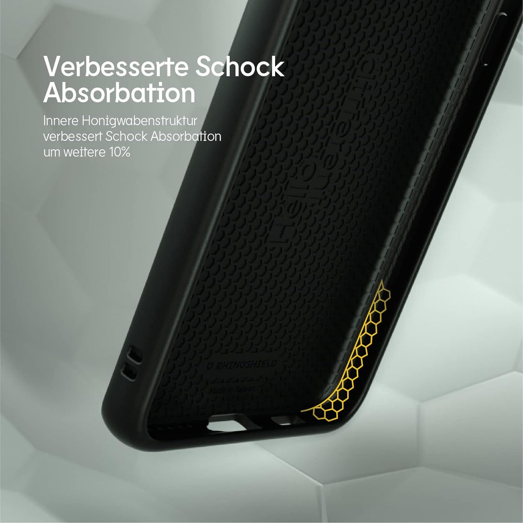 RhinoShield Case kompatibel mit [Samsung Galaxy S21 FE] | SolidSuit - Stossdämpfende & schlanke Schu