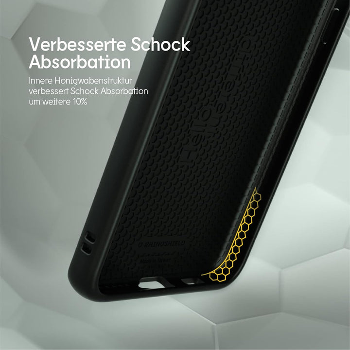 RhinoShield Case kompatibel mit [Samsung Galaxy S21 FE] | SolidSuit - Stossdämpfende &amp; schlanke Schu