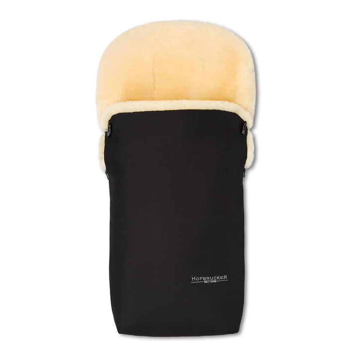 Hofbrucker Lammfell-Fusssack Putzi Kinderwagen, Buggy/Winterfusssack wind- & wasserabweisend/Warmer