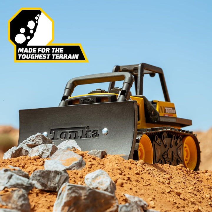 Steel Classics Bulldozer, Tonka, Bulldozer-Spielzeug für Kinder, Konstruktionsspielzeug für kreative