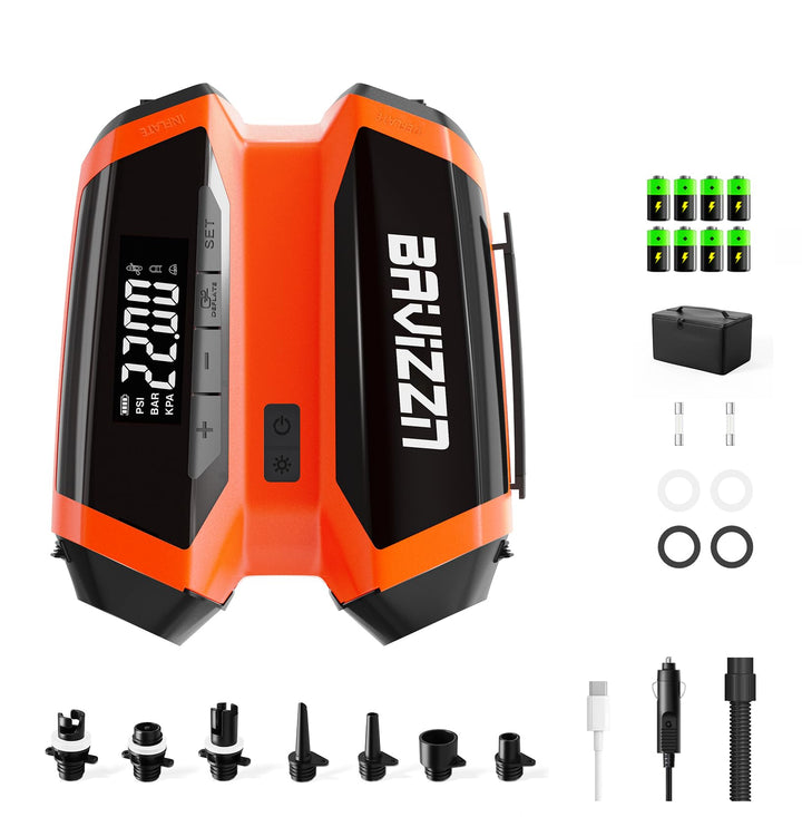 Elektische Sup Pumpe Akku 22PSI Elektrische Pumpe Sup 76.96WH | Akku Pumpe Sup Aufblasen 6 SUP12V DC
