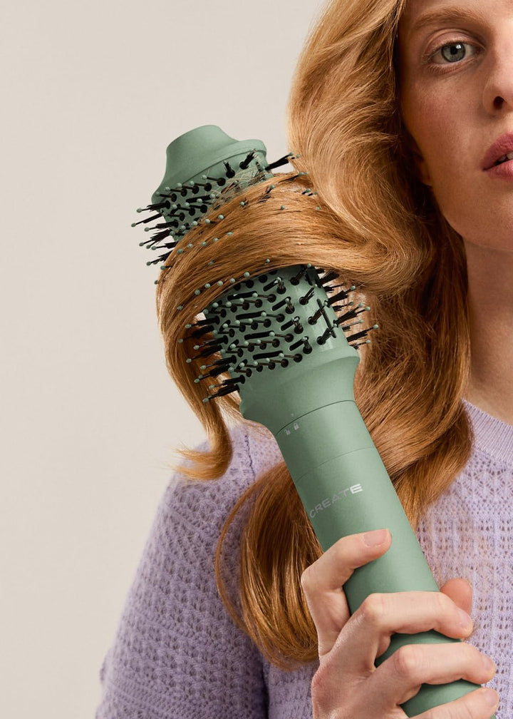 CREATE/ION STYLER PRO ADVANCE / 8-in-1-Ionen-Lufttrockner und Stylingbürste Salbeigrün/DC Brushless