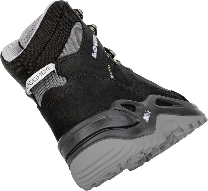 LOWA Renegade GTX MID Ws Damen Wanderstiefel Trekkingschuh Outdoor Goretex 320945 43.5 EU Schwarz Ei