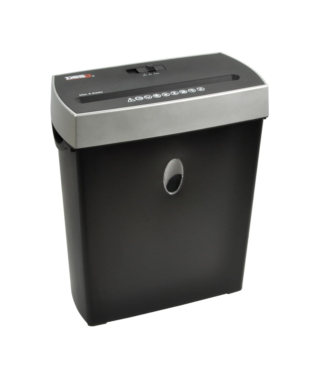 DESQ® Aktenvernichter | 8 Blatt | 4 x 38 mm | P-4 | 11 Liter | DSGVO konform