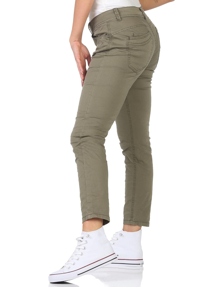 Buena Vista - Malibu 7/8 gesäumt - Olive - Grösse XL