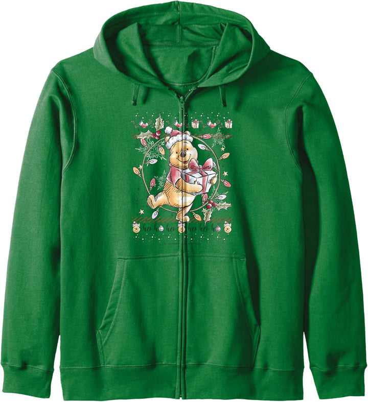 Disney Winnie The Pooh Ugly Christmas Sweater Kapuzenjacke