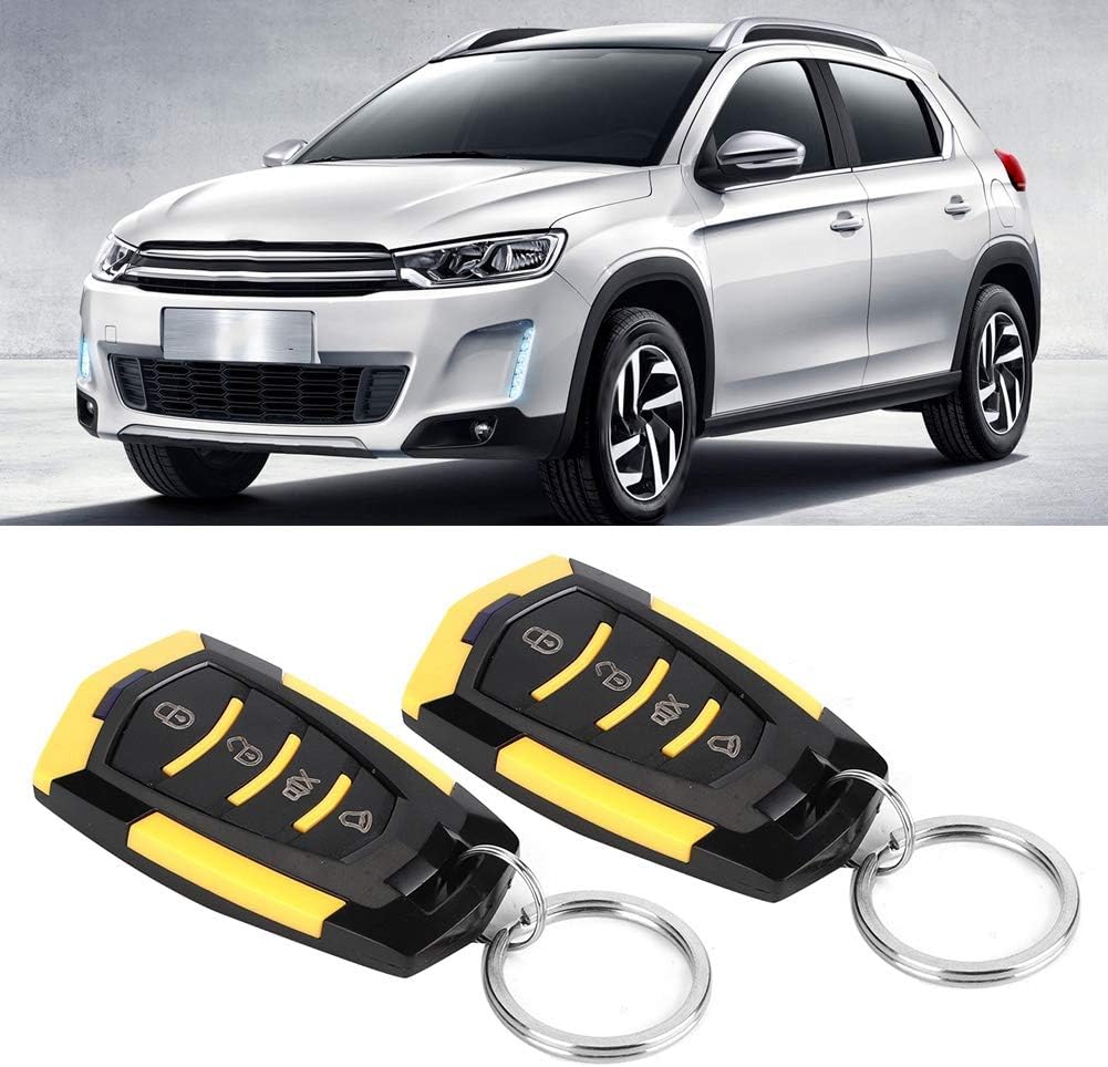 Keyless Central Lock, Universal Car Alarm Keyless Entry System Central Locking Kit mit Fernbedienung