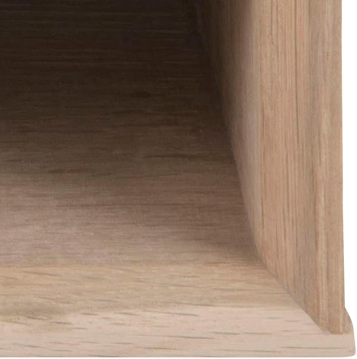 AC Design Furniture Lena Nachttisch aus Holz für Wandmontage, Beistelltisch mit 1 Schublade, Wandreg