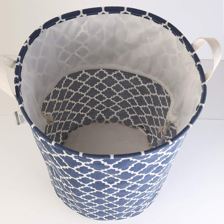LessMo 2STK 17.7" Kordelzug Wäschekorb Lagerung Sorter, zusammenklappbare Pop-Up Wäschekörbe, Wasser