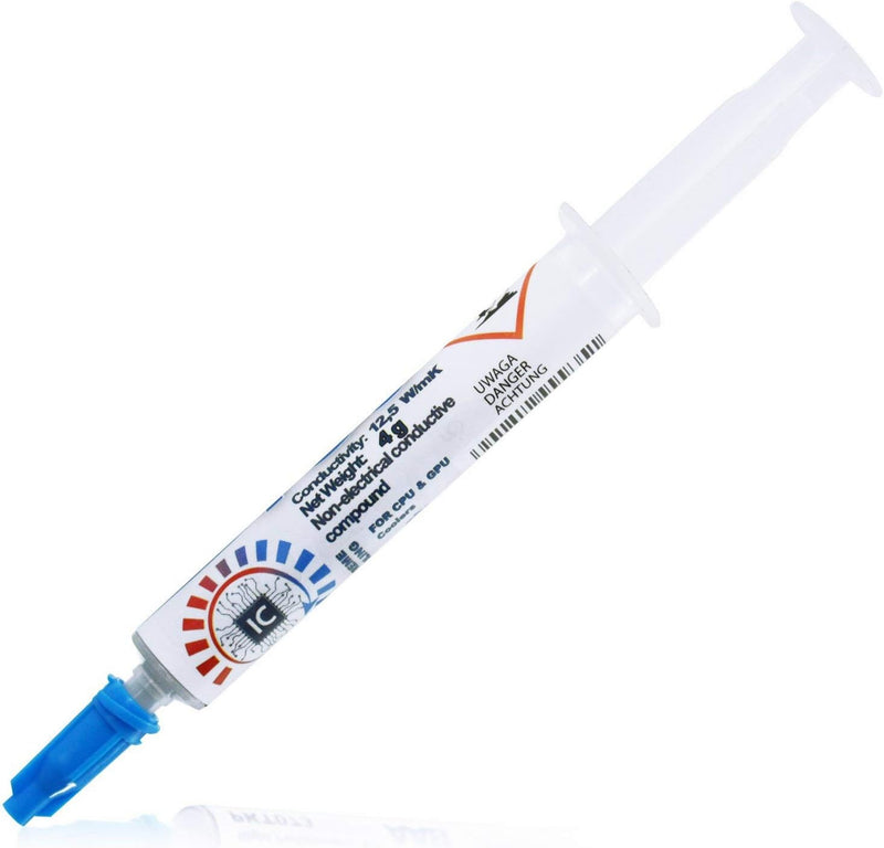 AABCOOLING Thermal Grease 5-4g - Hochleistungs 12,5W/mK Wärmeleitpaste mit Silber - Hoher Wärmeleitf