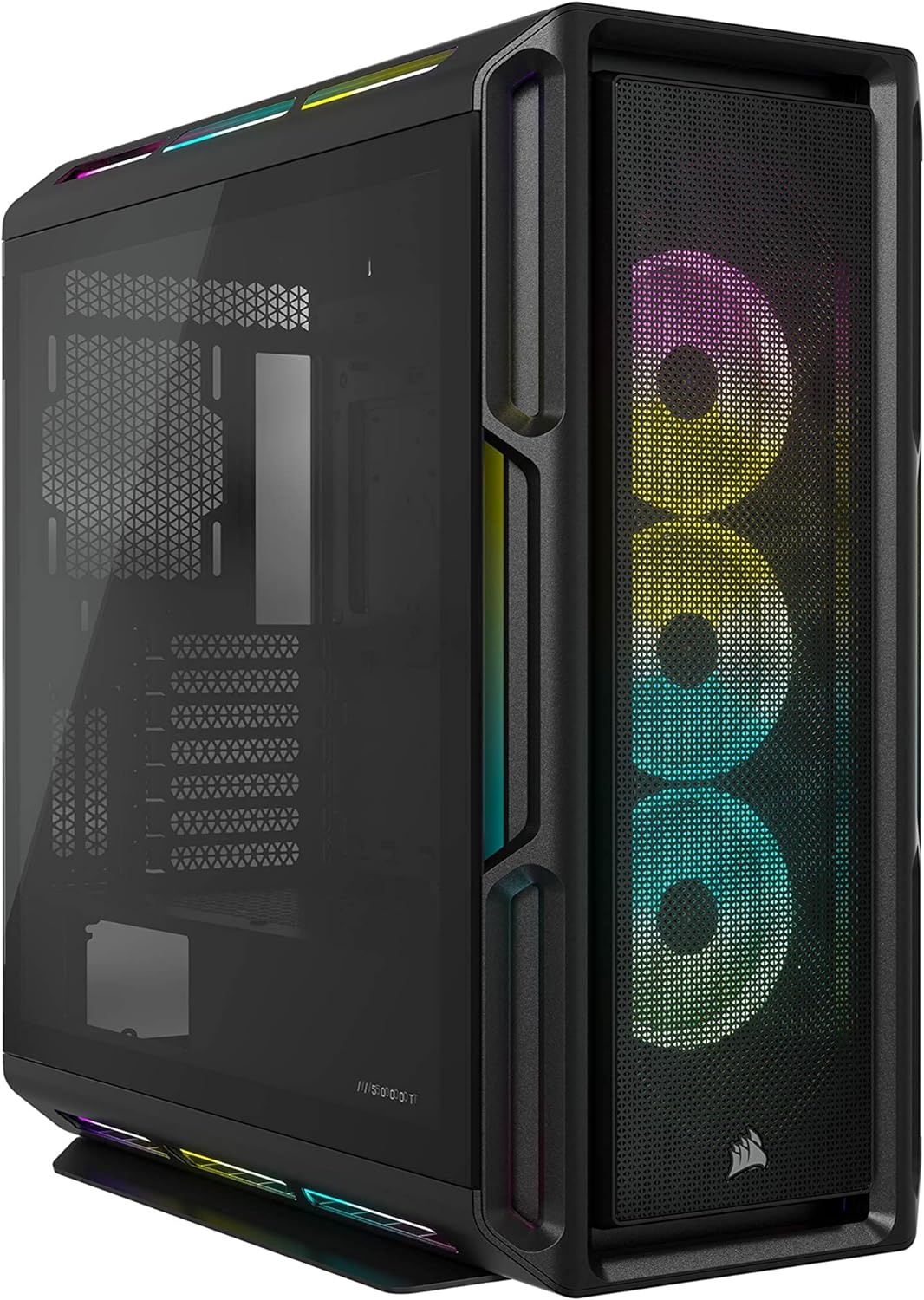 Corsair iCUE 5000T RGB Mid-Tower-ATX-PC-Gehäuse - 208 ansteuerbare RGB-LEDs - Platz für mehrere 360-