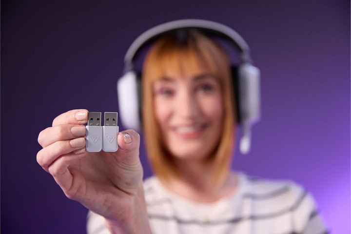 Turtle Beach Stealth 700 Kabelloses Multiplattform-Headset für PS5, PS4, PC und Mobilgeräte, Weiss G