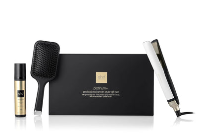 ghd platinum+ Geschenkset mit dem ghd bodyguard und der Allrounder Bürste - Paddle Brush