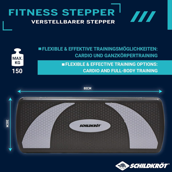 Schildkröt Fitness Fitness Stepper, 3fach h Keine Farbe Normal, Normal