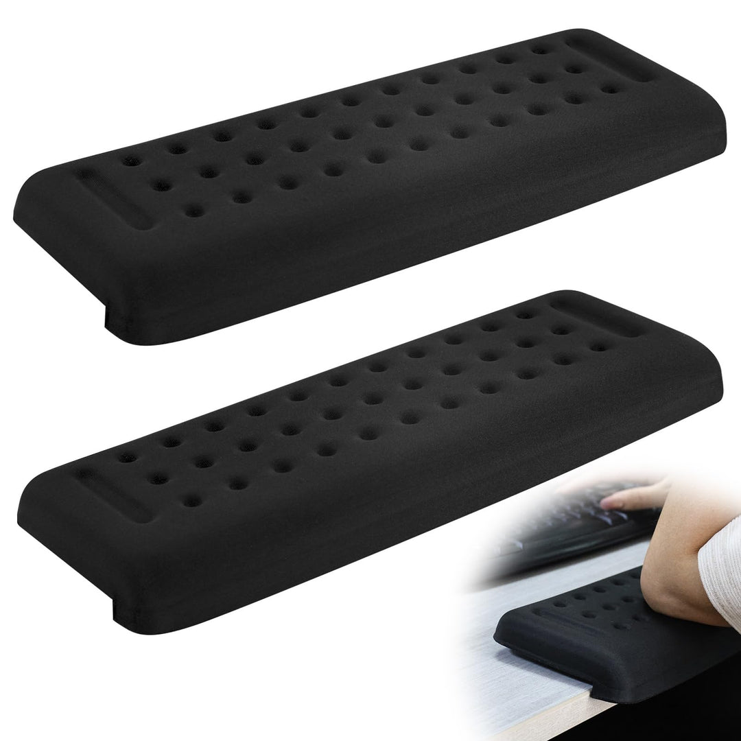 2 Stück L-Förmige Ergonomische Handgelenk Ellenbogenkissen, 30x10cm Memoryfoam Schreibtisch Handball