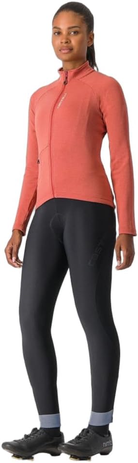 CASTELLI Damen Unltd Trail W JRS Sweatshirt S Mineral Red/Clay, S Mineral Red/Clay