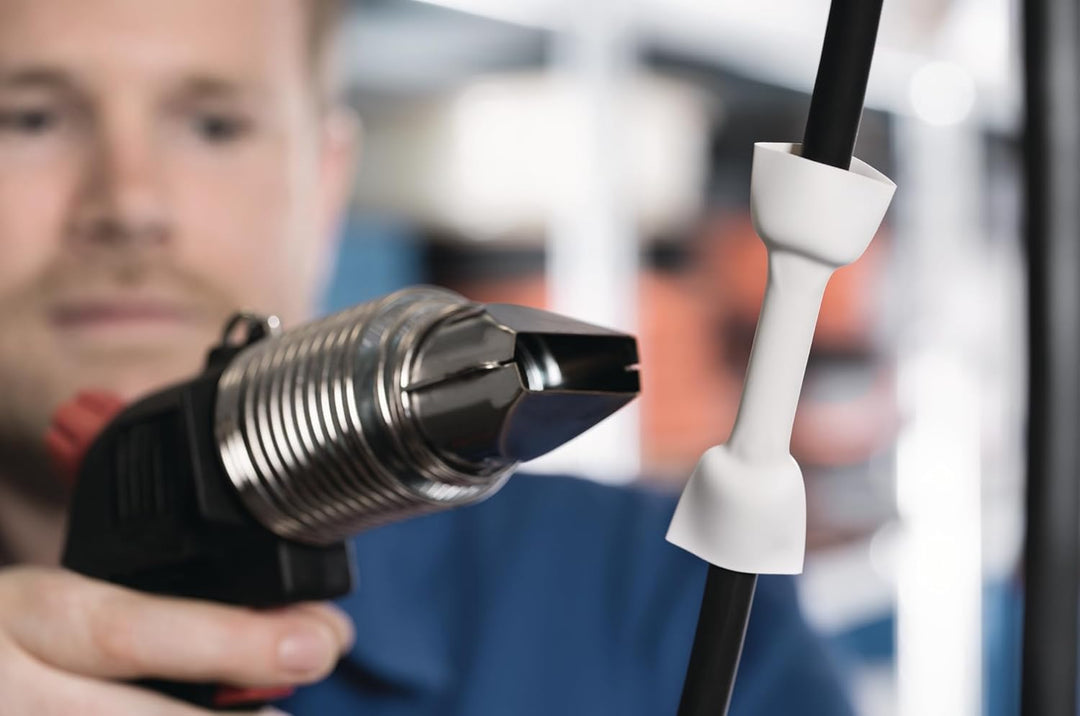 HellermannTyton - Schrumpfschlauch 2:1, 12,7/6,4 schwarz