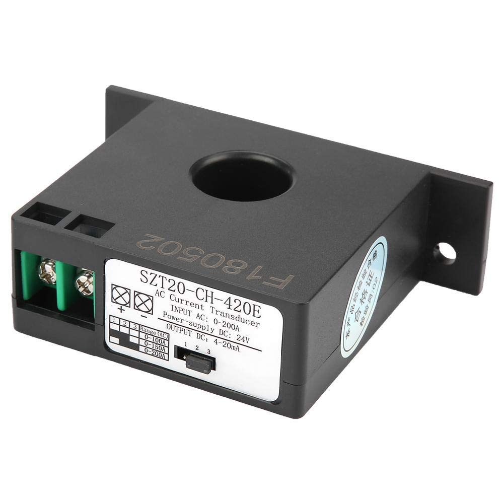 Stromwandler SZT20-CH-420E, Messstrom AC 0-10A/20A/50A, 0-100A/150A/200A, Ausgangssignal mit drei Fo