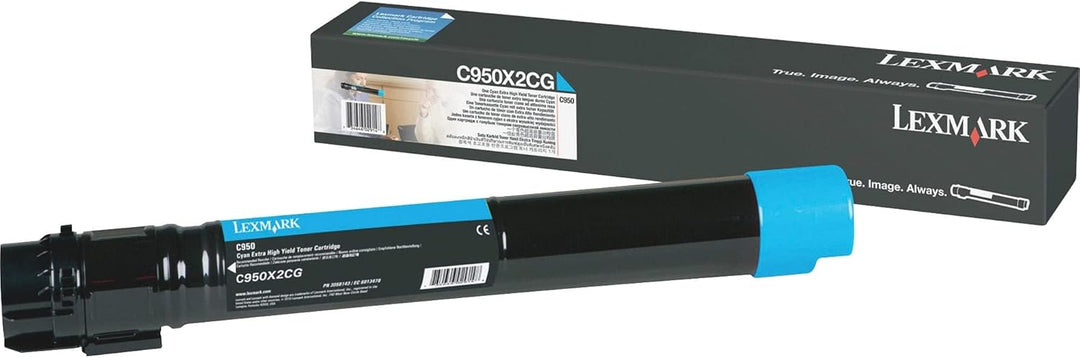 Lexmark C950X2CG C950 Tonerkartusche Extra Hohekapazität, cyan, Cyan