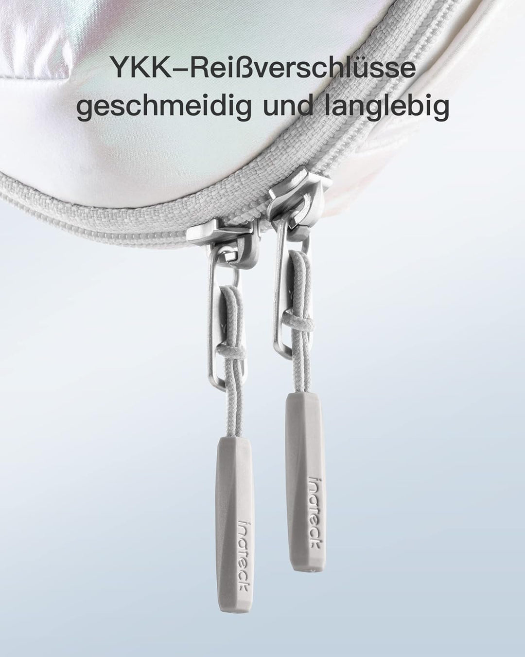 Inateck Elektronik Case, Spritzwassergeschützte Zubehörtasche, Gadget Organizer Tasche, USB Kabel Or