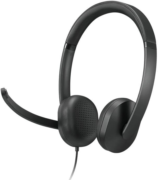 Lenovo 5000 - Headset - On-Ear - kabelgebunden - USB-C - Schwarz - Zertifiziert für Microsoft Teams
