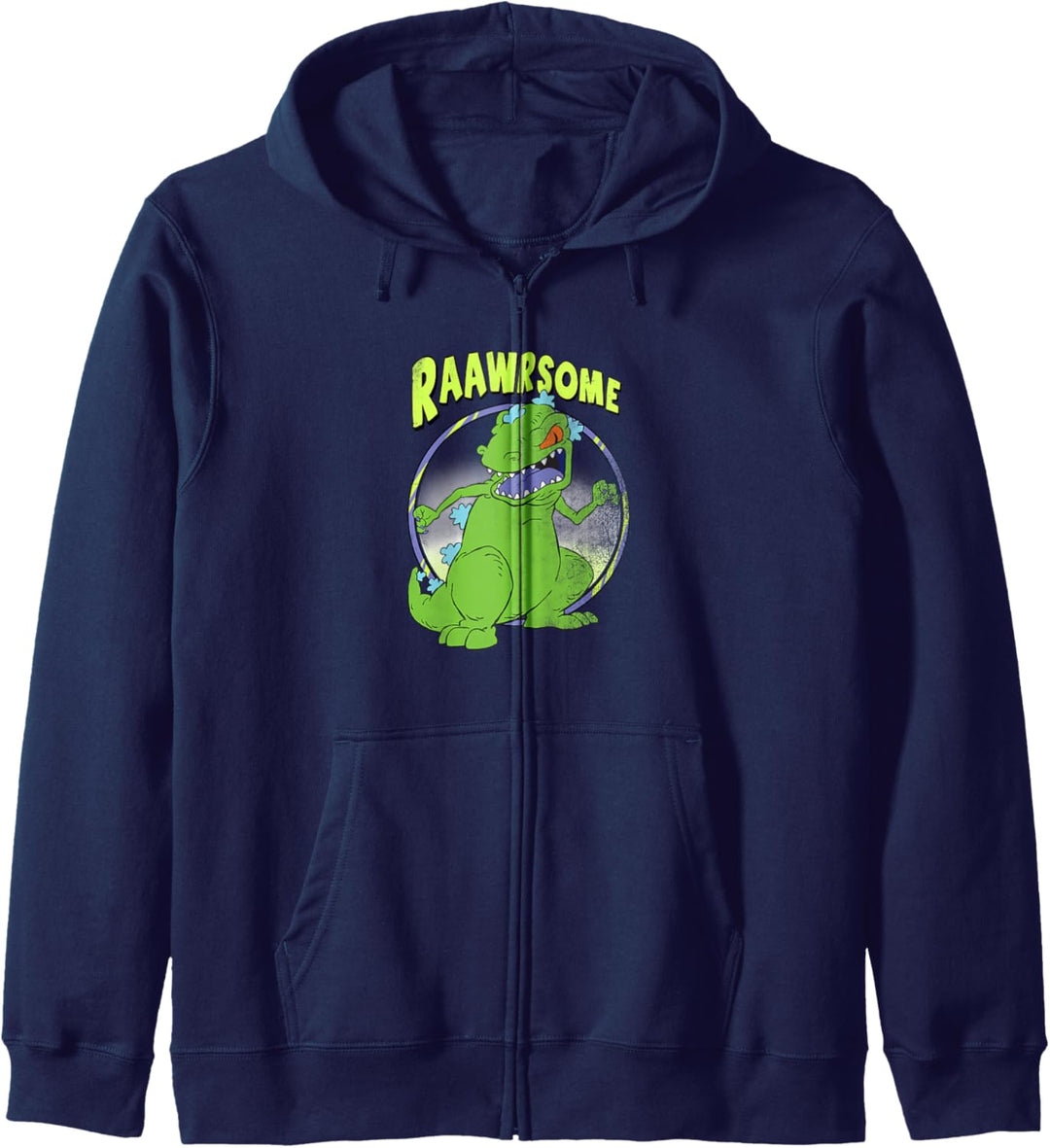 Rugrats Reptar Raawrsome Action Pose Kapuzenjacke