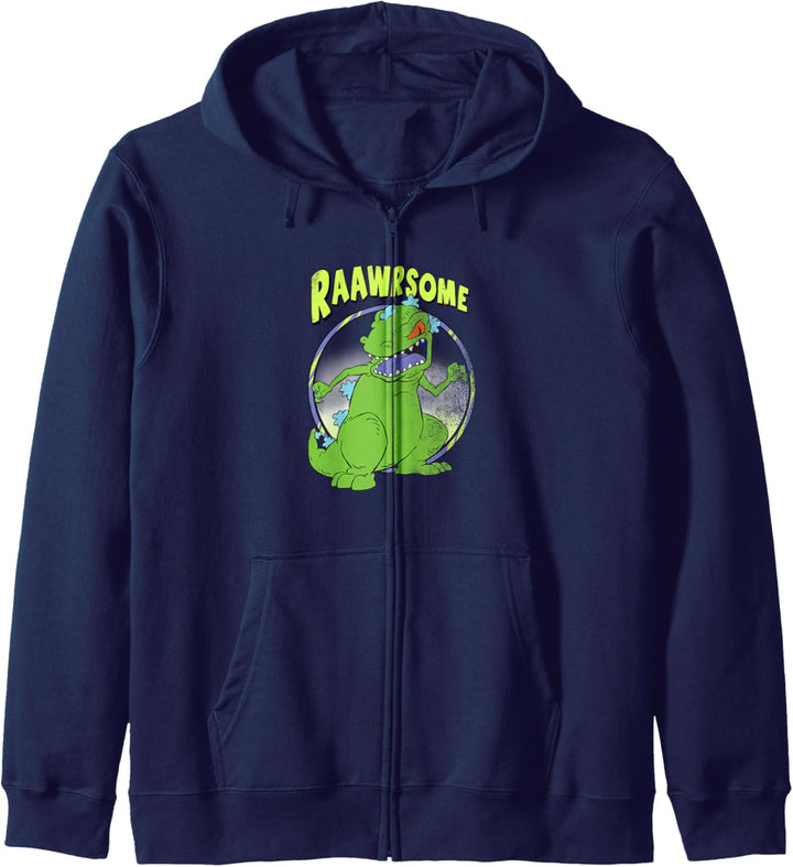 Rugrats Reptar Raawrsome Action Pose Kapuzenjacke