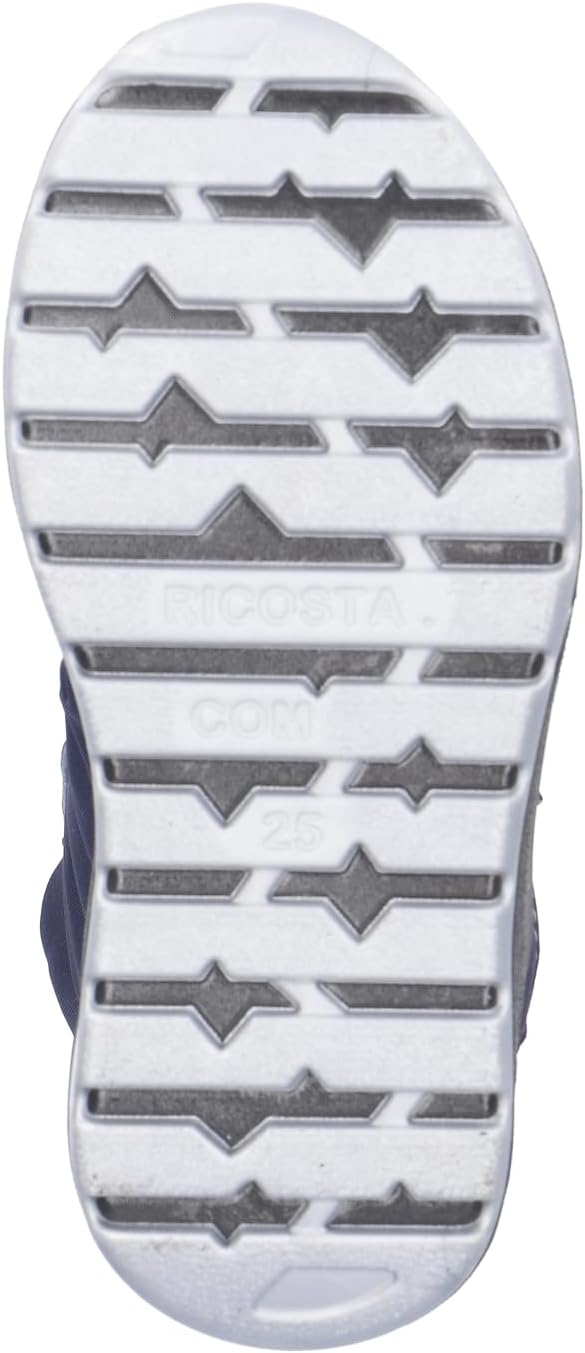 RICOSTA Mädchen Winterstiefel ANNIKA,Kinder Boots,WMS:Mittel,Sympatex,Blinklicht 25 EU Blau 170, 25