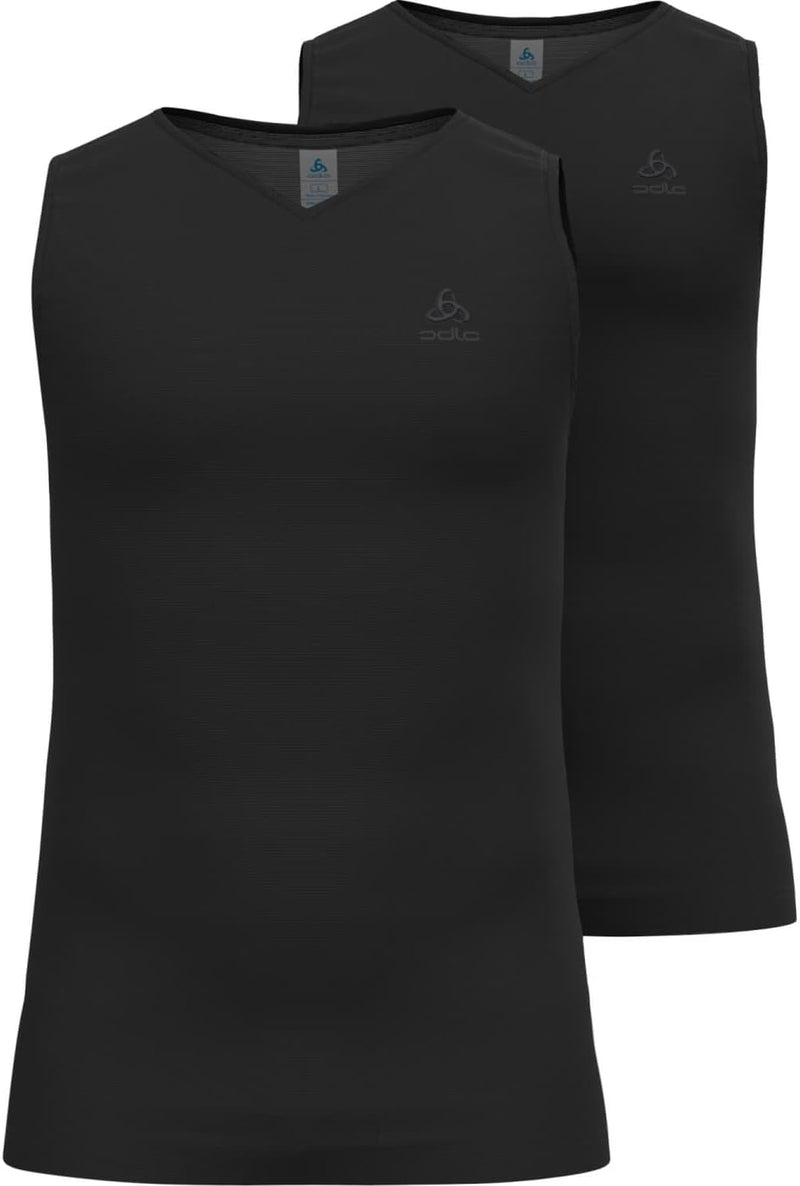 Odlo Herren Active Everyday Eco_141382 Funktionsunterwäsche Tanktop XXL Schwarz, XXL Schwarz