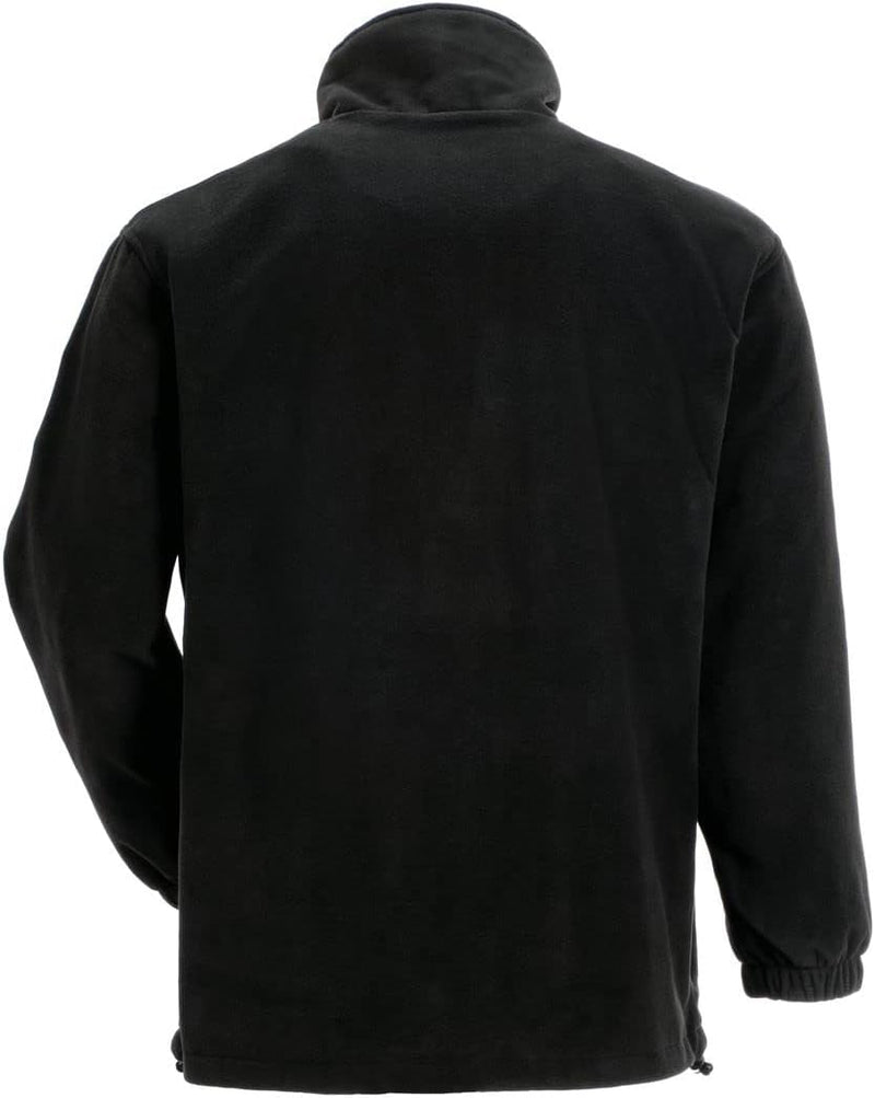 Planam Outdoor Fleece Herren Relax Fleecetroyer schwarz anthrazit Modell 0349 Grösse XL Schwarz/Anth