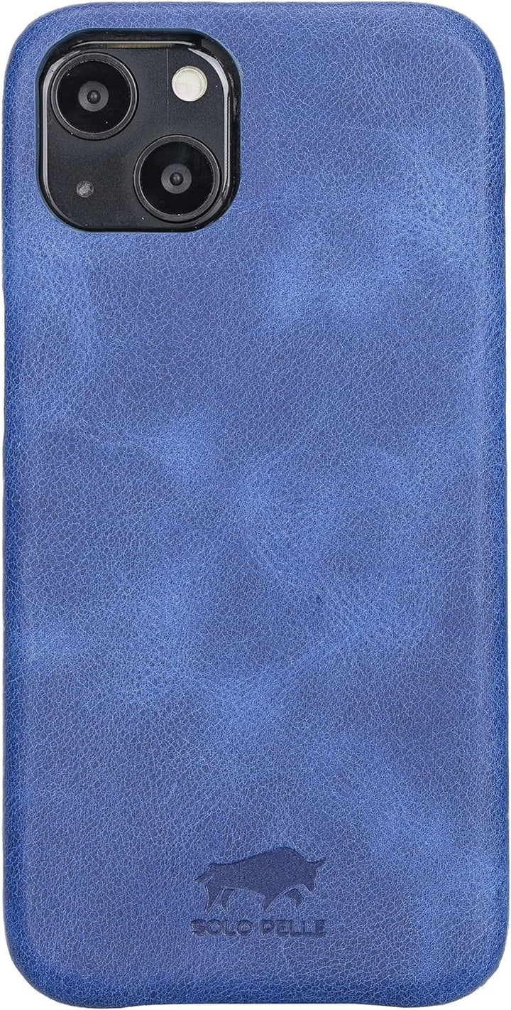 Solo Pelle Lederhülle für das iPhone 13 in 6.1 Zoll Princeton Case Leder Hülle Ledertasche Backcover