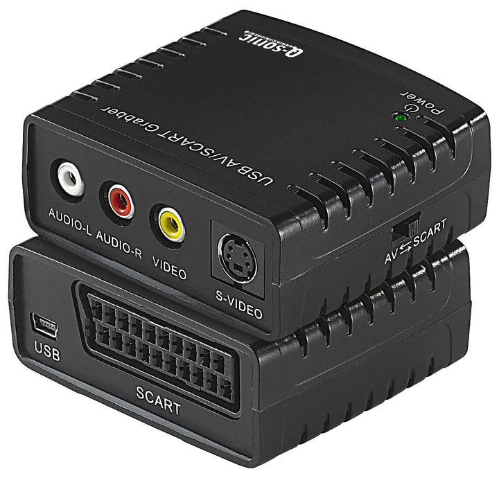 Q-Sonic VHS Digitalisierer: USB-Video-Grabber VG-310 zum Video-Digitalisieren (Video Converter, Vide