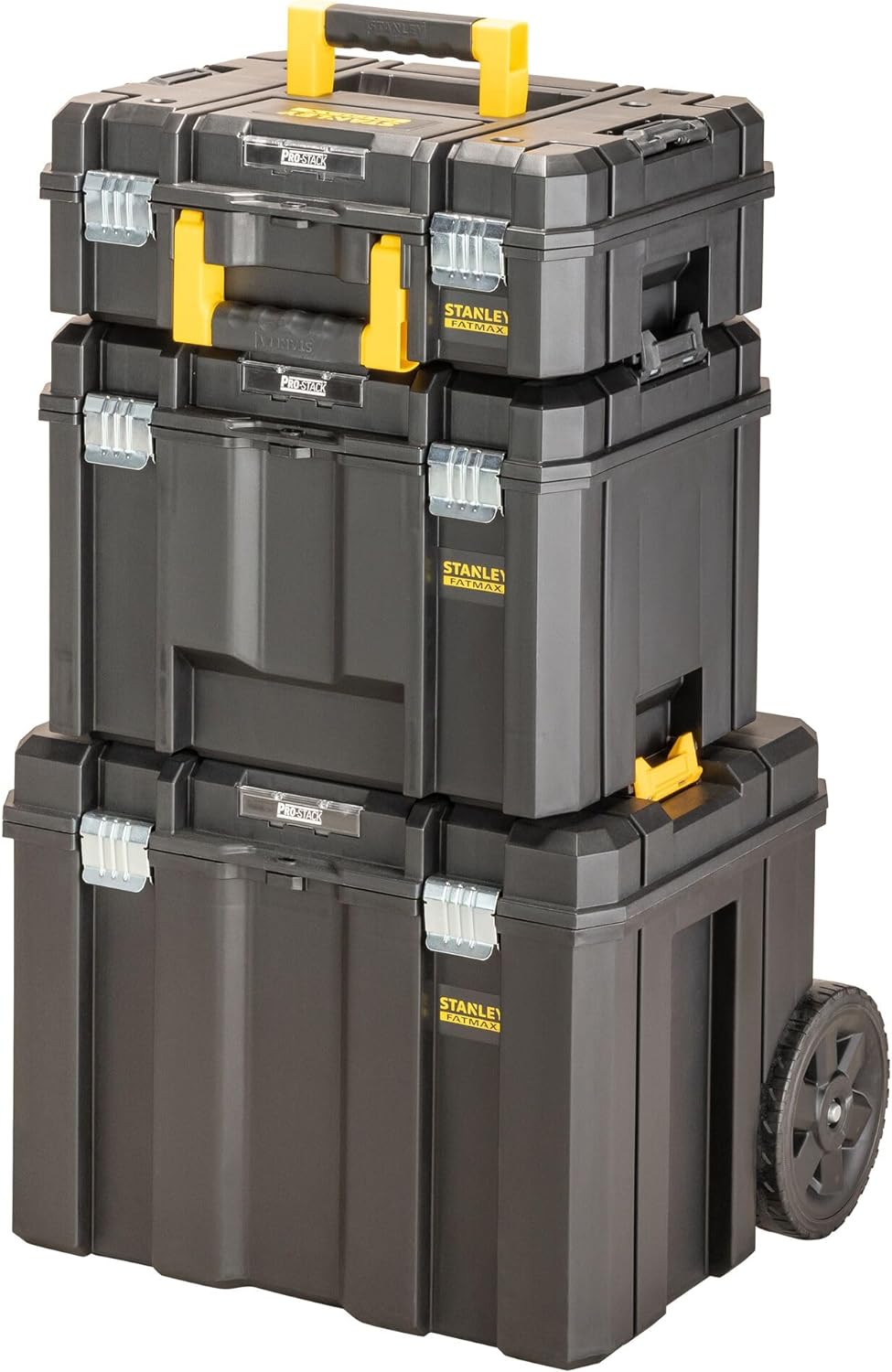 Stanley Torre PRO-STACK 3 piezas: FMST1-71966 (sin espuma) + FMST1-71971 + FMST1-75753