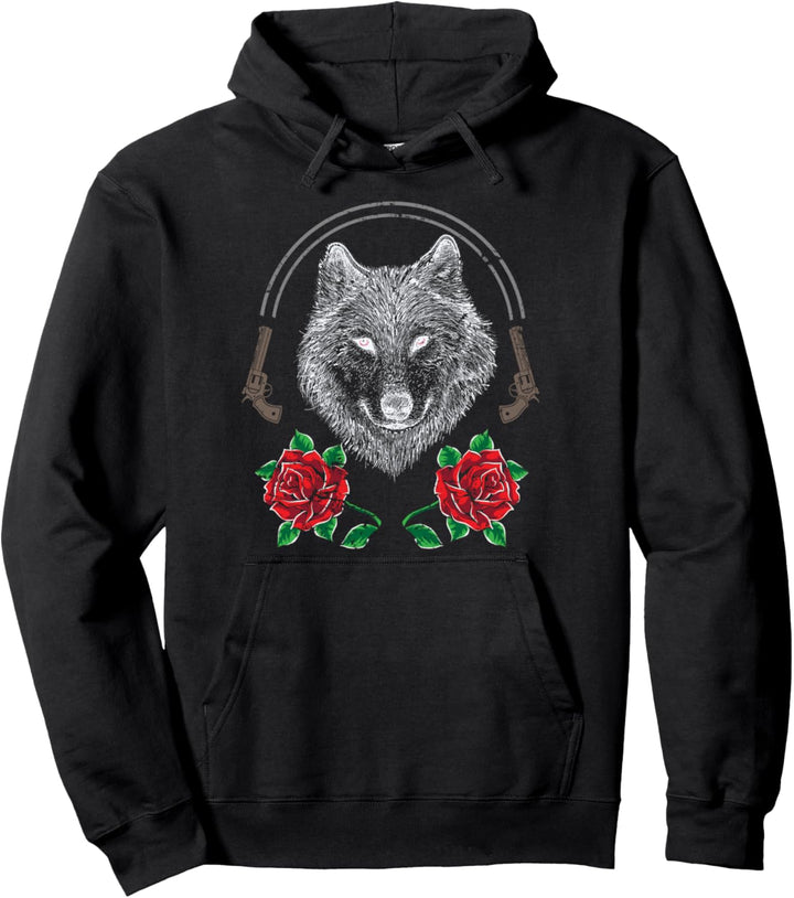 Wolf Jäger Schiessstand Schützenfest Pullover Hoodie
