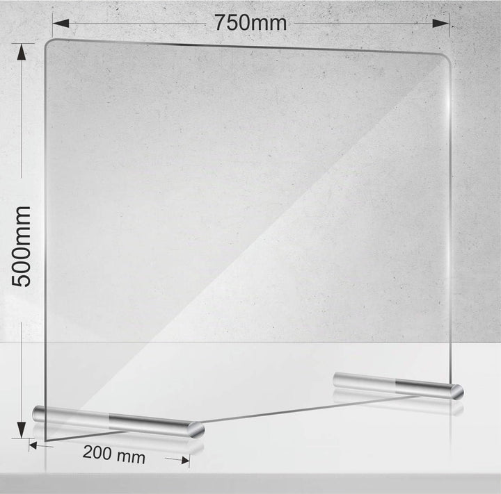 Manschin Laserdesign Spuckschutz aus Plexiglas Acrylglas Schutzwand Hustenschutz Niesschutz Thekenau