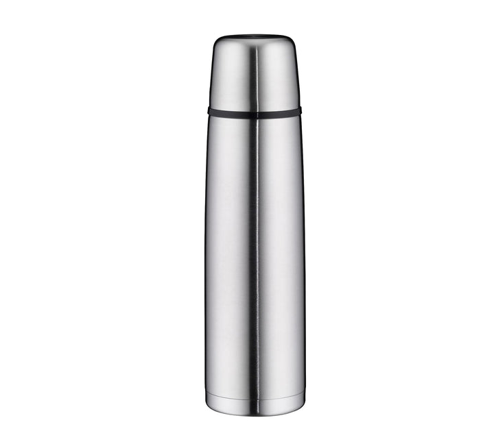 alfi ISOTHERM PERFECT DV 1,0l, Isolierflasche aus Edelstahl mit Trinkbecher, absolut dicht mit Drehv