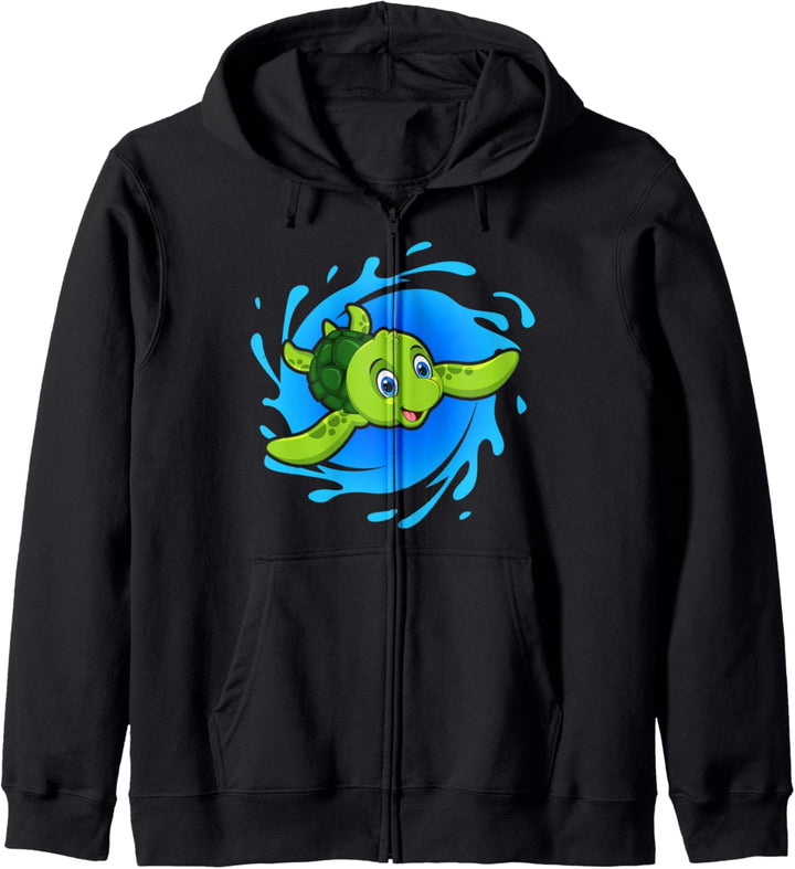 Süsse Kids Schildkröte Geschenk Kapuzenjacke