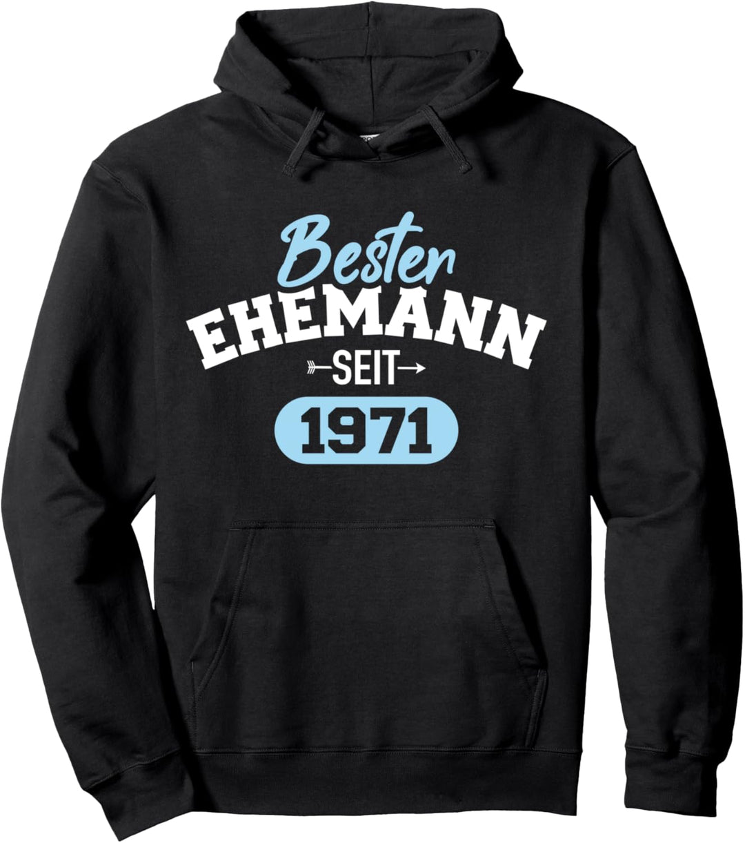 Bester Ehemann seit 1971 52. Hochzeitstag Pullover Hoodie
