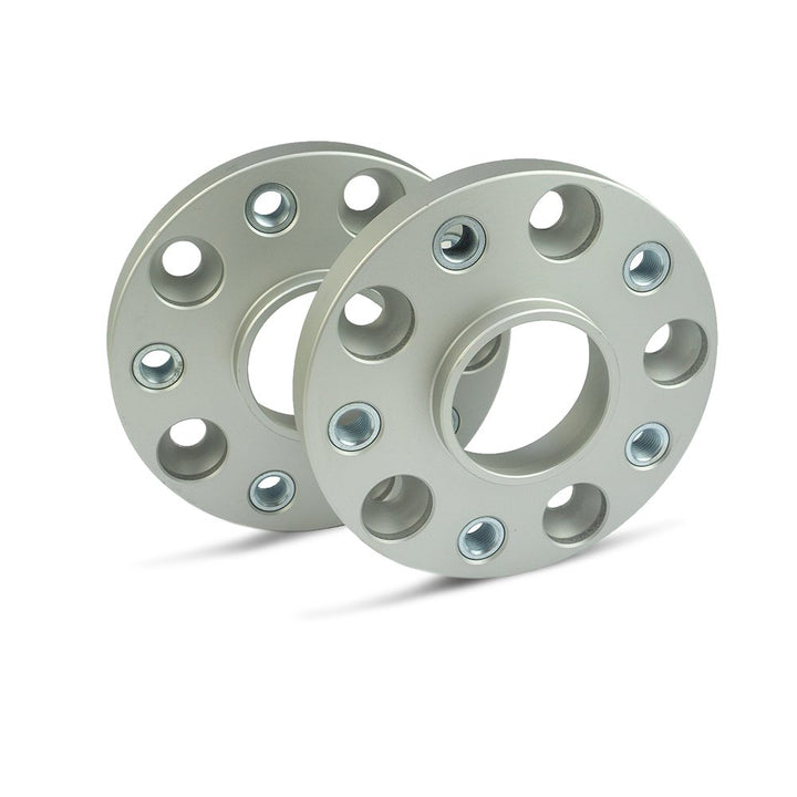 SCC Spurverbreiterung 13234BES - Buchse silber eloxiert - LK: 112/5 NLB: 57,1 GEW: M14x1,5 - 20mm -