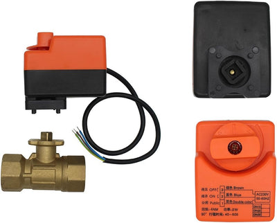 motorisierte oder manuelle - 2 wege motorkugelhahn zonenventil 2 wege ventil elektrisch AC 220V 1/2