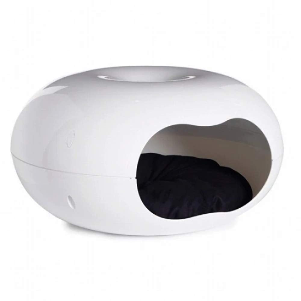 Karlie Cat home You Zoo Doonut L: 49 cm B: 46 cm H: 14 cm, weiss