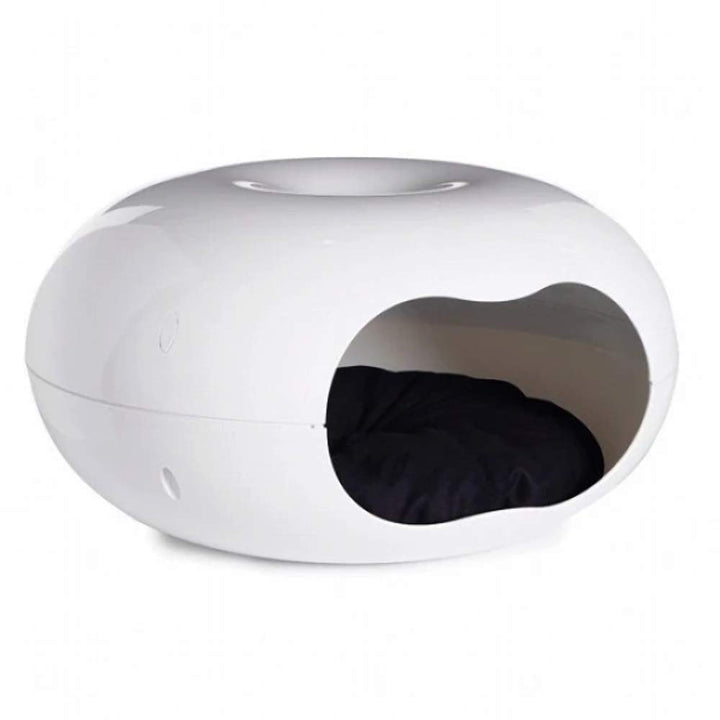 Karlie Cat home You Zoo Doonut L: 49 cm B: 46 cm H: 14 cm, weiss
