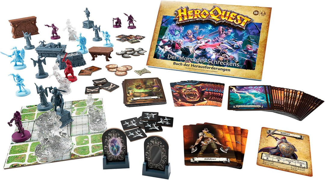 AVALON HILL HeroQuest Der Mond des Schreckens Abenteuerpack, HeroQuest Basisspiel erforderlich, Roll