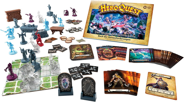 AVALON HILL HeroQuest Der Mond des Schreckens Abenteuerpack, HeroQuest Basisspiel erforderlich, Roll