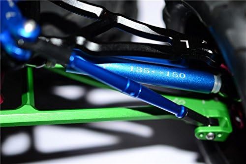 GPM for Traxxas Revo/Summit/E-Revo Steel+Aluminum Front/Rear Universal Swing Shaft with Washers & Wh