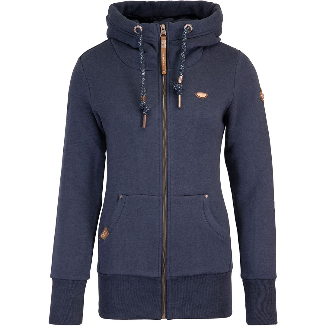Ragwear Neska Zip Hoody Damen (S, Navy)