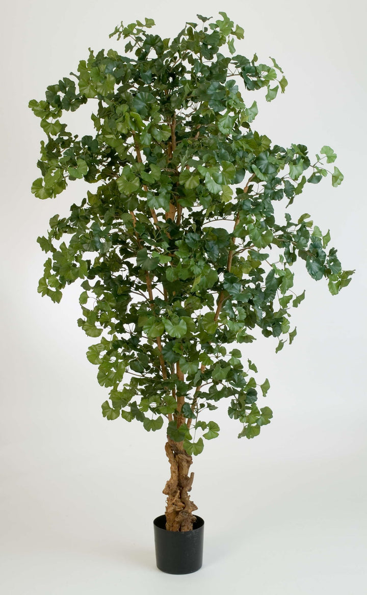 artplants.de Künstlicher Ginkgo - Baum, 1612 Blätter, 210cm - grosser Kunstbaum - Künstliche Pflanze