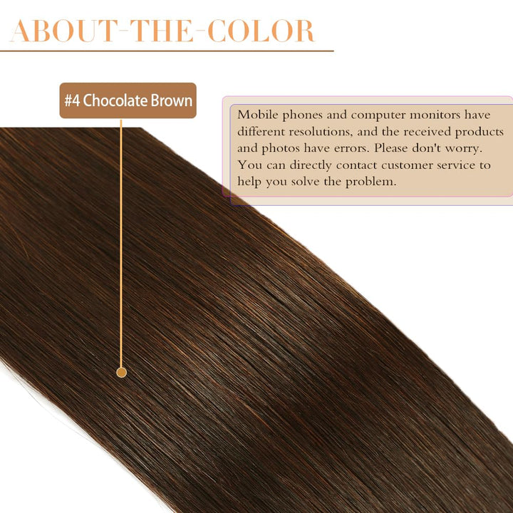 YILITE Bondings Extensions Echthaar 35cm 40g 50 Strähne Remy U Tip Extensions Echthaar Bondings Exte