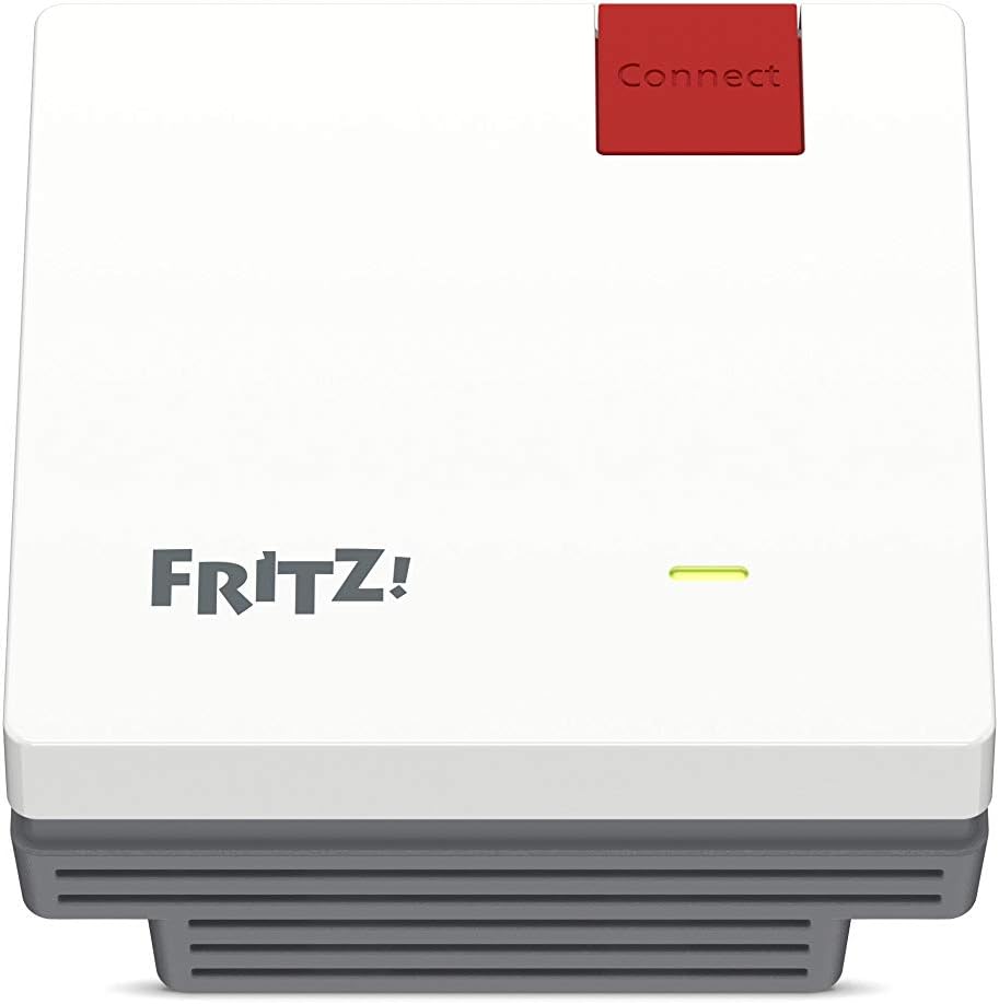 AVM FRITZ!WLAN Mesh Repeater 600 (WLAN N bis zu 600 MBit/s (2,4 GHz), WPS, kompakte Bauweise, deutsc