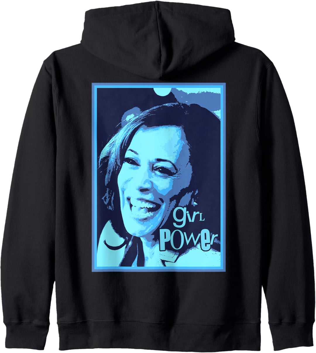 Kamala Girl Power (blue) Kapuzenjacke